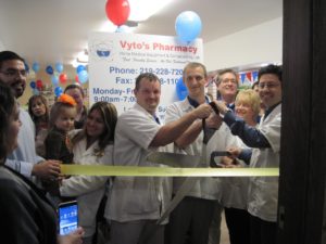 Vyto's Pharmacy Ribbon Cutting